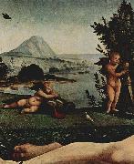 Venus, Mars und Amor Piero di Cosimo